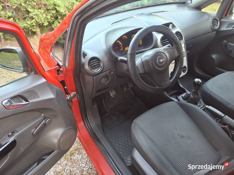 Opel Corsa 2007r 12 BGaz Rok produkcji 2007 Chodel sprzedam