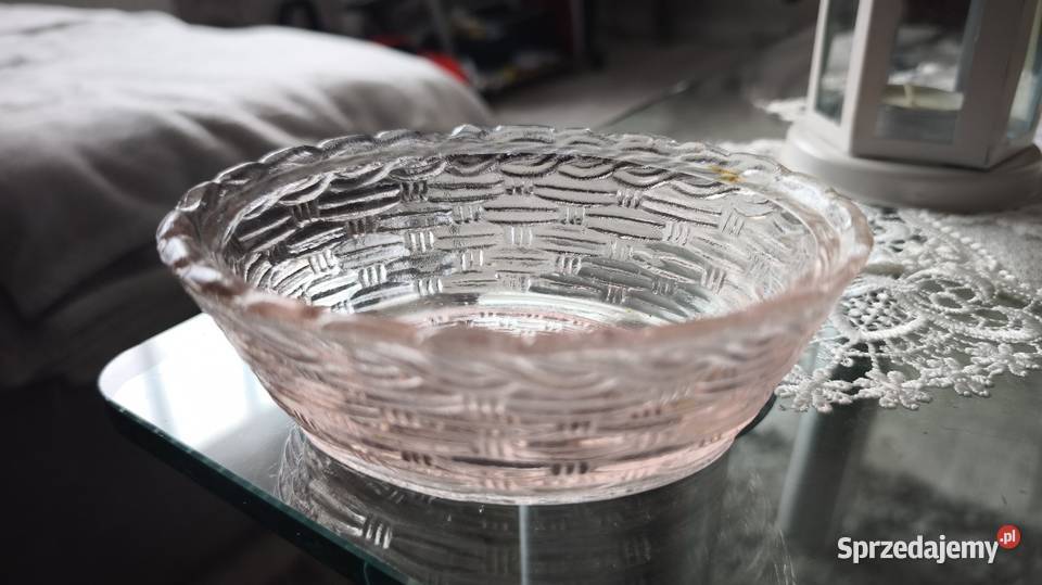 Kurka z Huty Ząbkowice bomboniera PRL kolor