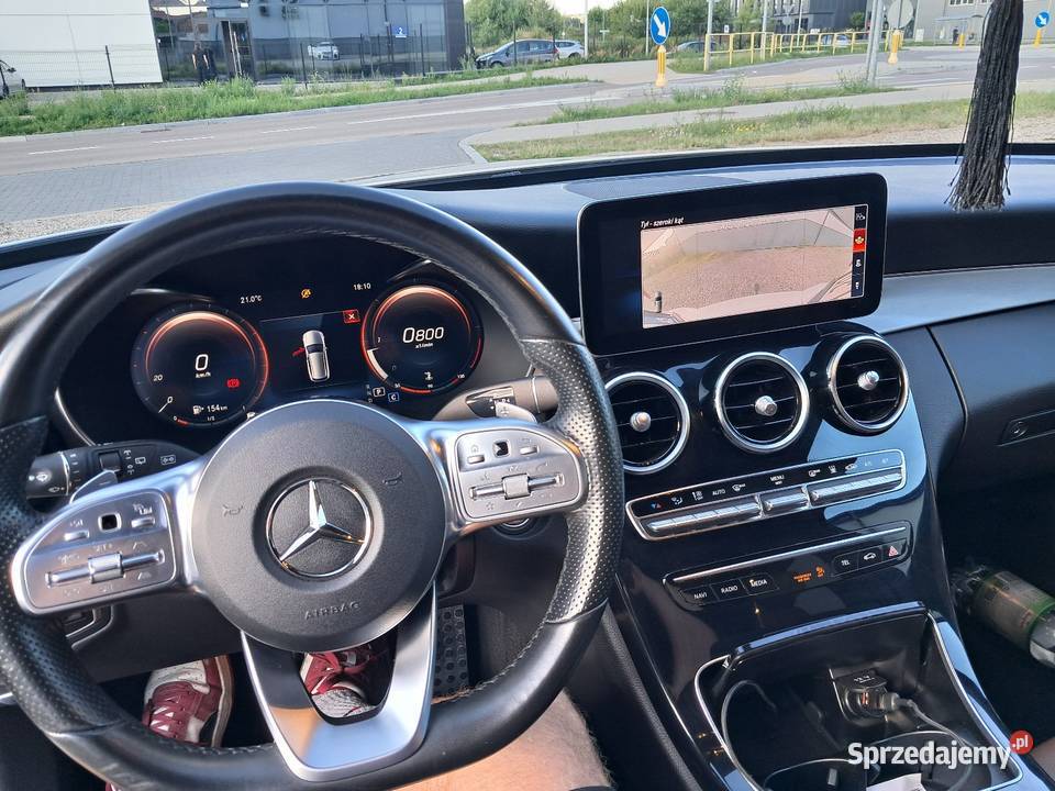 Mercedes C klasa Amg RadarVirtualHak 160KM podlaskie Łomża