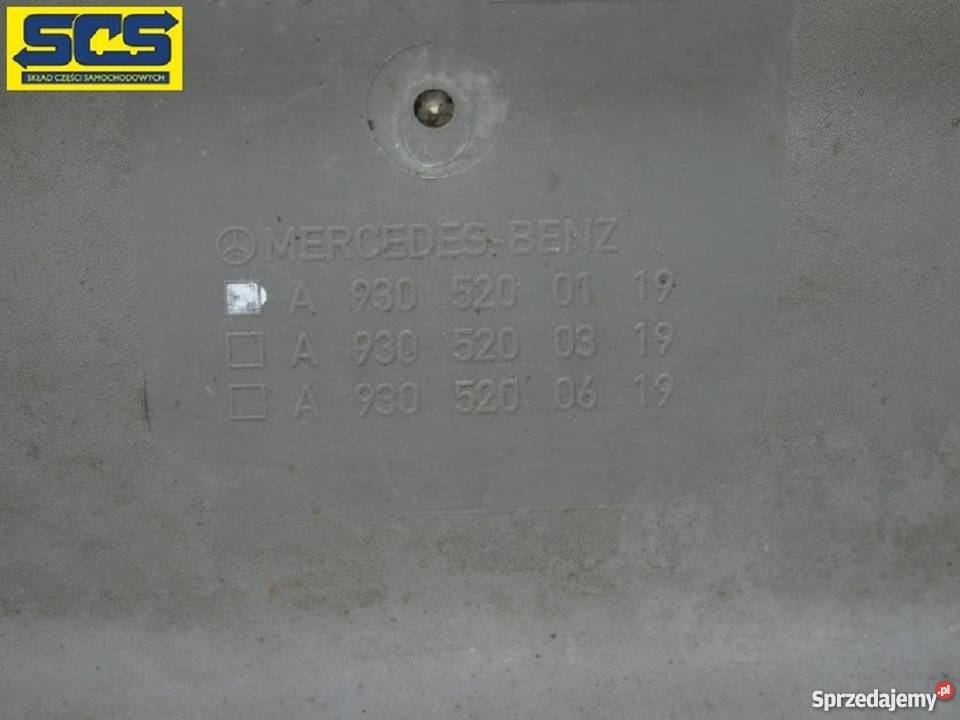 MERCEDES ACTROS BŁOTNIK CHLAPACZ TYŁ TYLNEJ OSI Bieleń