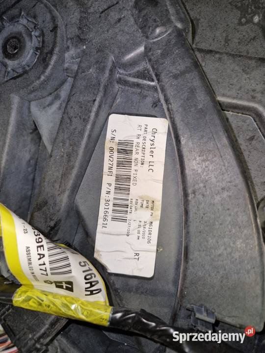 Lampy listwy szyba winda koła CHRYSLER TOWN Ślesin sprzedam