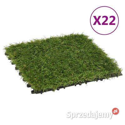Sztuczna trawa w płytkach 22 zielona 30x30 Warszawa