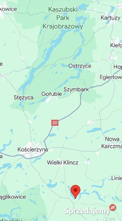 Duża działka pod rekreację Sprzedaż Niedamowo
