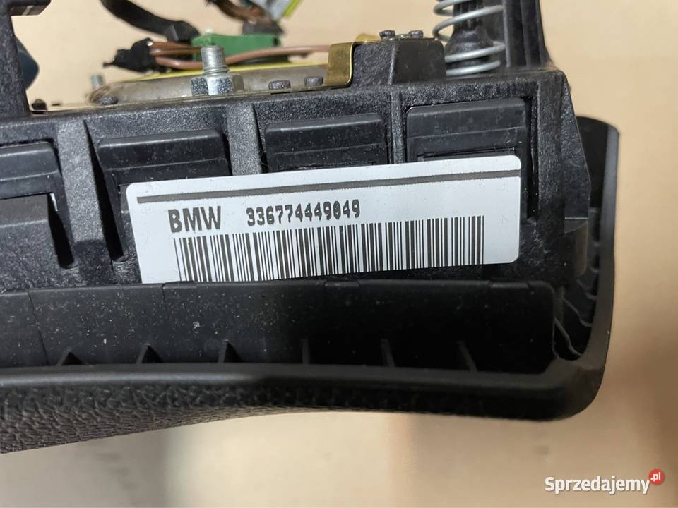 11008818 kierownica airbag skóra bmw 5 e60 e61