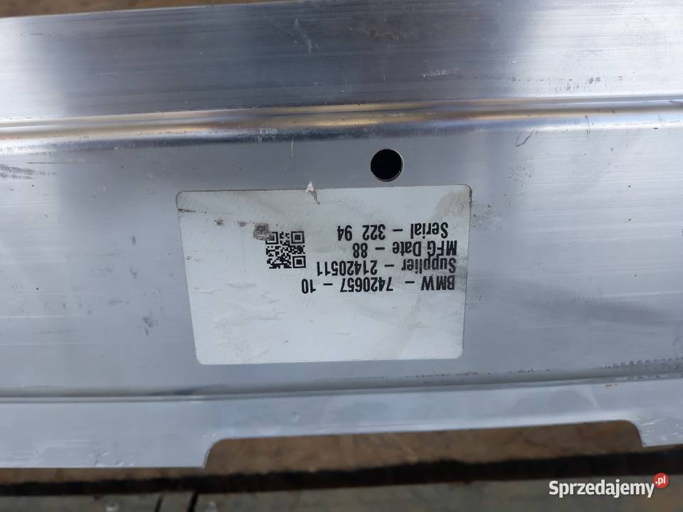 BMW X5 G05 BELKA ZDERZAKA TYŁ TYLNA 7420657 Międzychód