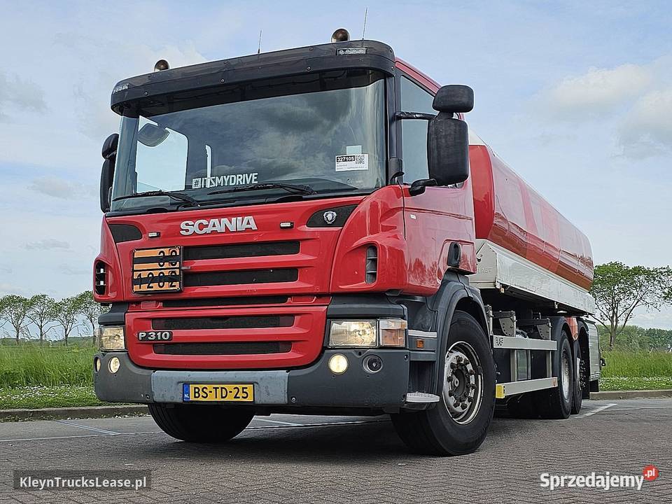 Scania P310 6X24 FUEL 22000 L cysterna 2007 604620km