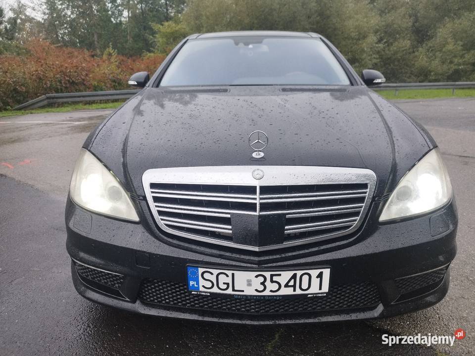 Salon Polska Mercedes S klasa 47 V8 340 2007 59s automatyczna śląskie Sośnicowice sprzedam