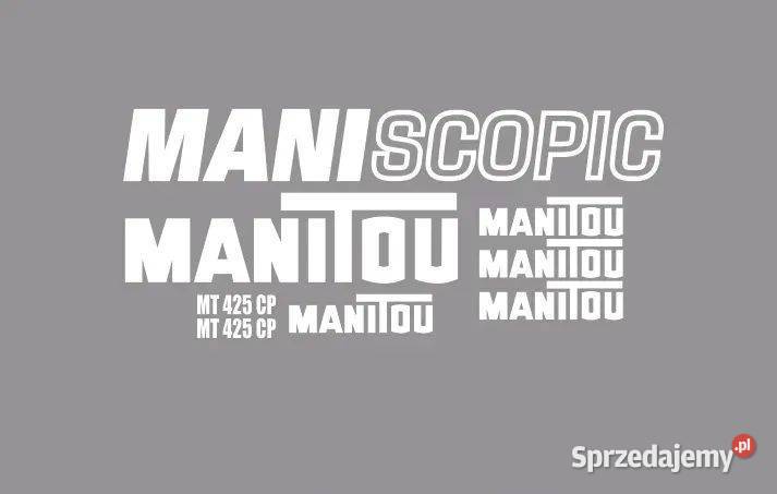 Naklejki oklejenie MANITOU MANISCOPIC MT 425 CT Janików