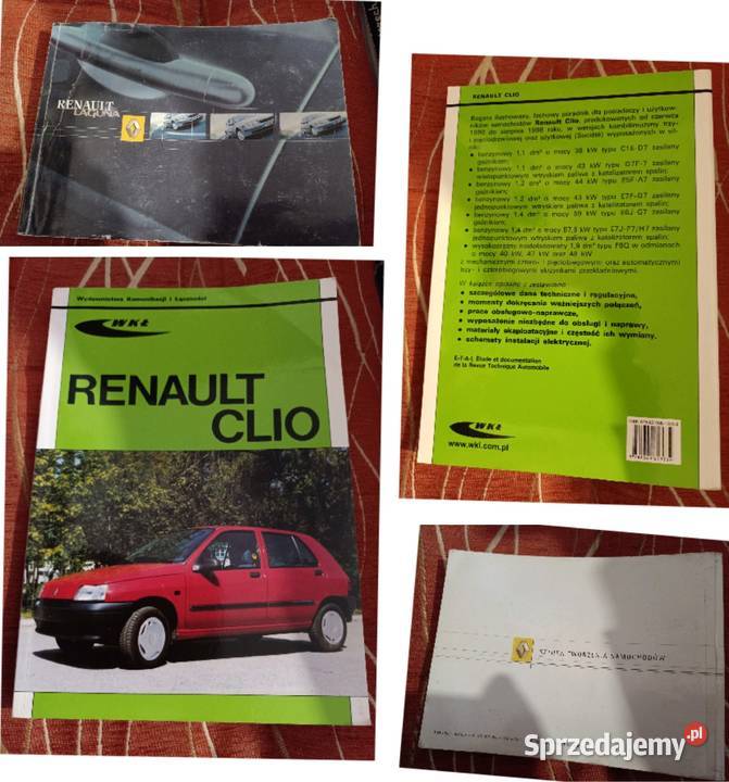Renault Clio i Renault Laguna poradnik Poznań