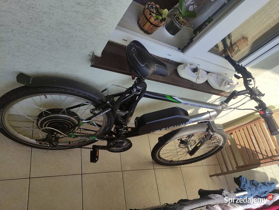 Ebike 1kw rama 21 koła 26 mazowieckie Warszawa