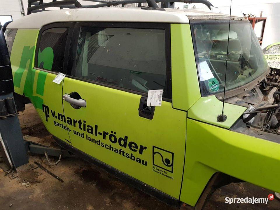 DRZWI PRAWE PRZÓD TOYOTA FJ CRUISER KOMPLETNE osobowe Lipno
