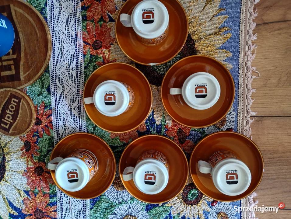 Zestaw do espresso Włoskiej marki Tognana z lat Warszawa