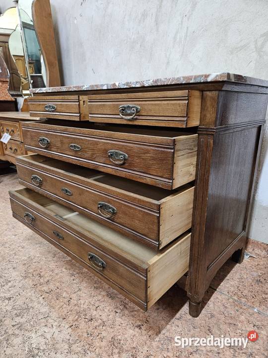 Stara komoda z szufladami Francja Komody Nowy Sącz
