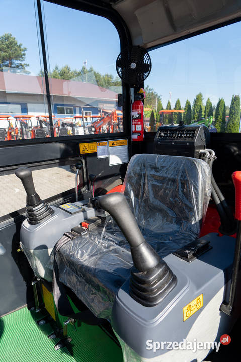 Minikoparka waga 19 tony silnik KUBOTA Euro V