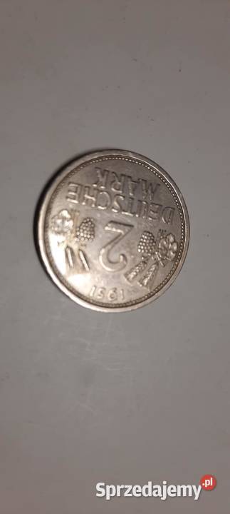 moneta Niemcy 2 marki 1951rJ K50 Warszawa