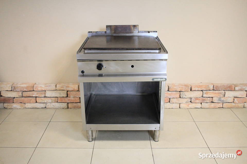 Płyta grillowa gazowa gładka na podstawie Pszczyna