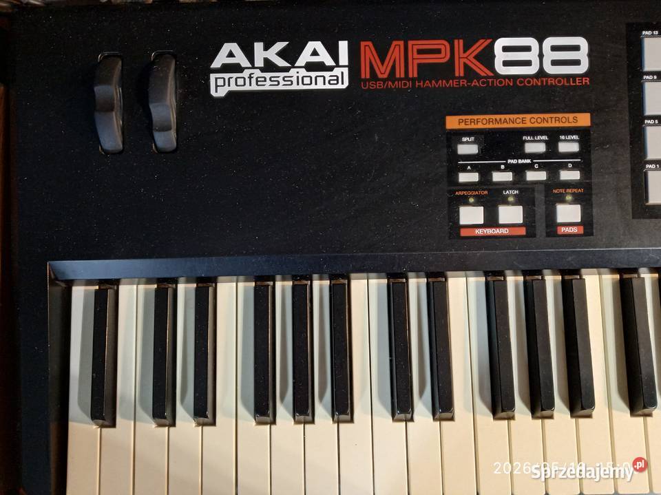 Akai Professional MPK88 88 ważonych klawiszy Zawiercie