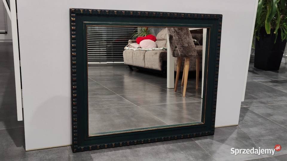 Lustro drewniane 70x60 mazowieckie Gostynin