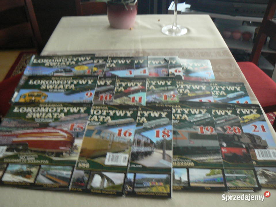 Lokomotywy świata zeszyty Modelarstwo Kębłowo