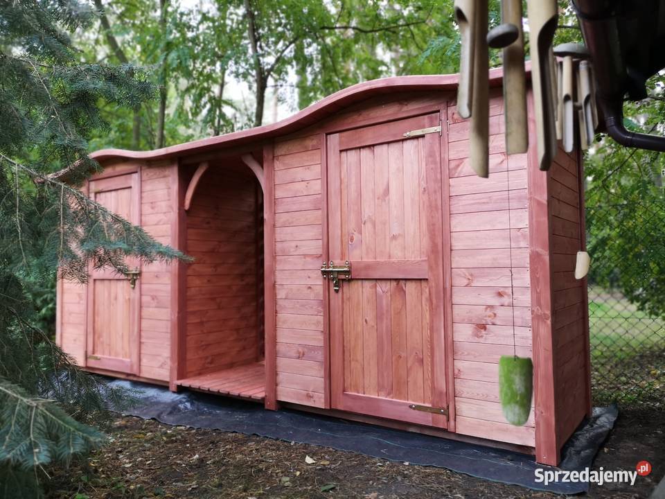 Domek narzędziowy 2 x 11m w konstrukcji słupowej Kalety sprzedam