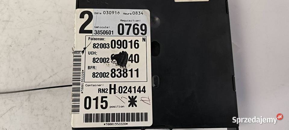 MODUŁ RENAULT LAGUNA I LIFT 8200283811 kujawsko-pomorskie Lipno
