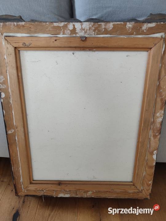 Piękny obraz olejny portret kobiety sygnowany Łódź