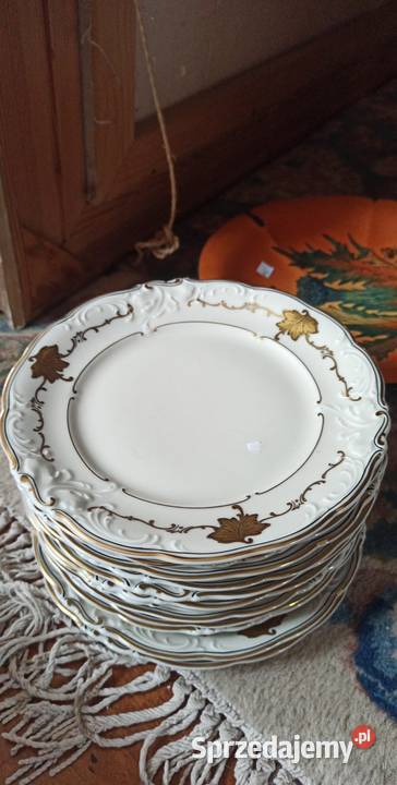 Talerzyk deserowy zloty liść KPMGermany Gdańsk