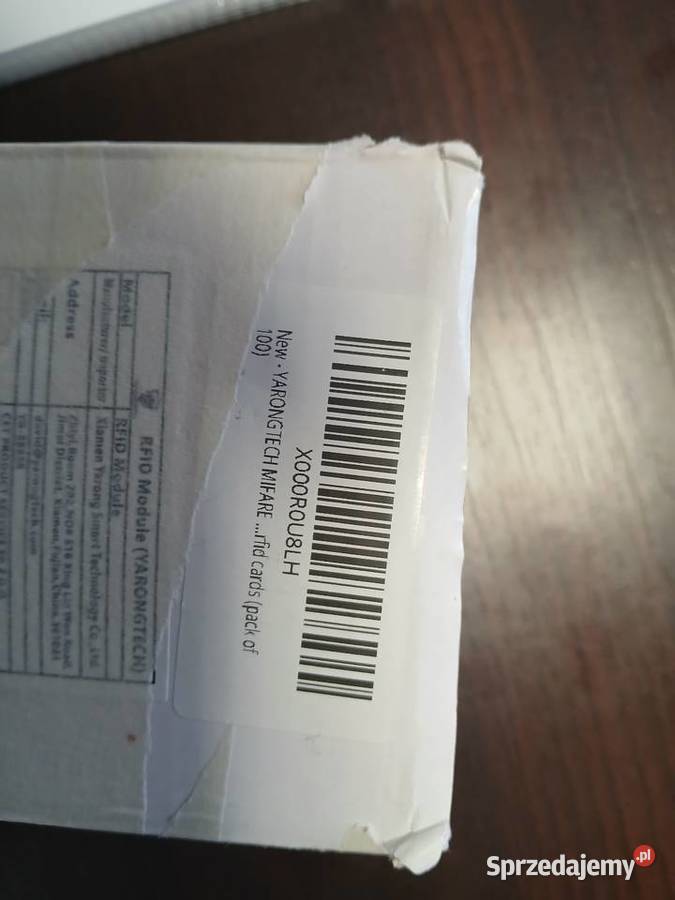 Puste karty zbliżeniowe RFID 100 Nowy Targ