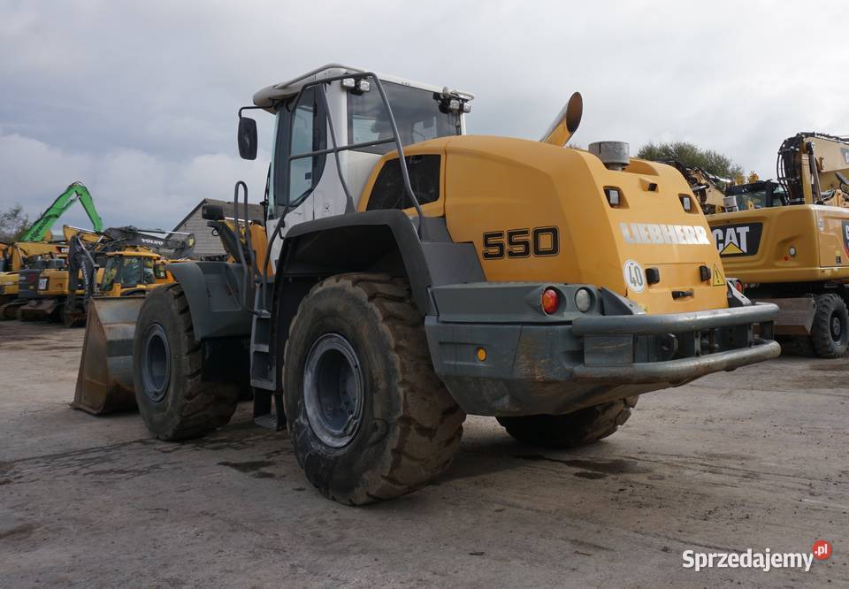 Ładowarka kołowa Liebherr L 550 2014 Rok produkcji 2014 Jeziorko