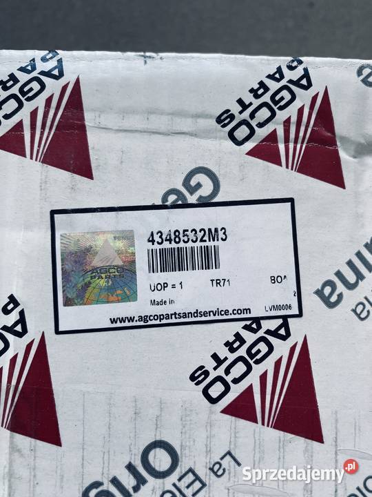 Rura układu chłodzenia Massey Ferguson Valtra Chłodzenie silnika Białystok