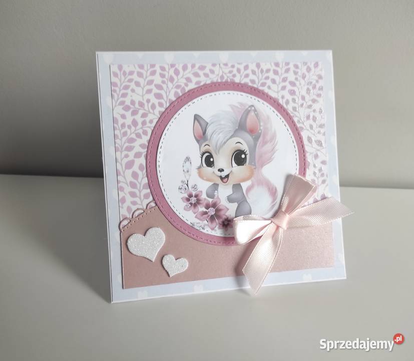 Kartka okolicznościowa ręcznie robiona na Antyki, Sztuka, Kolekcje łódzkie Łódź