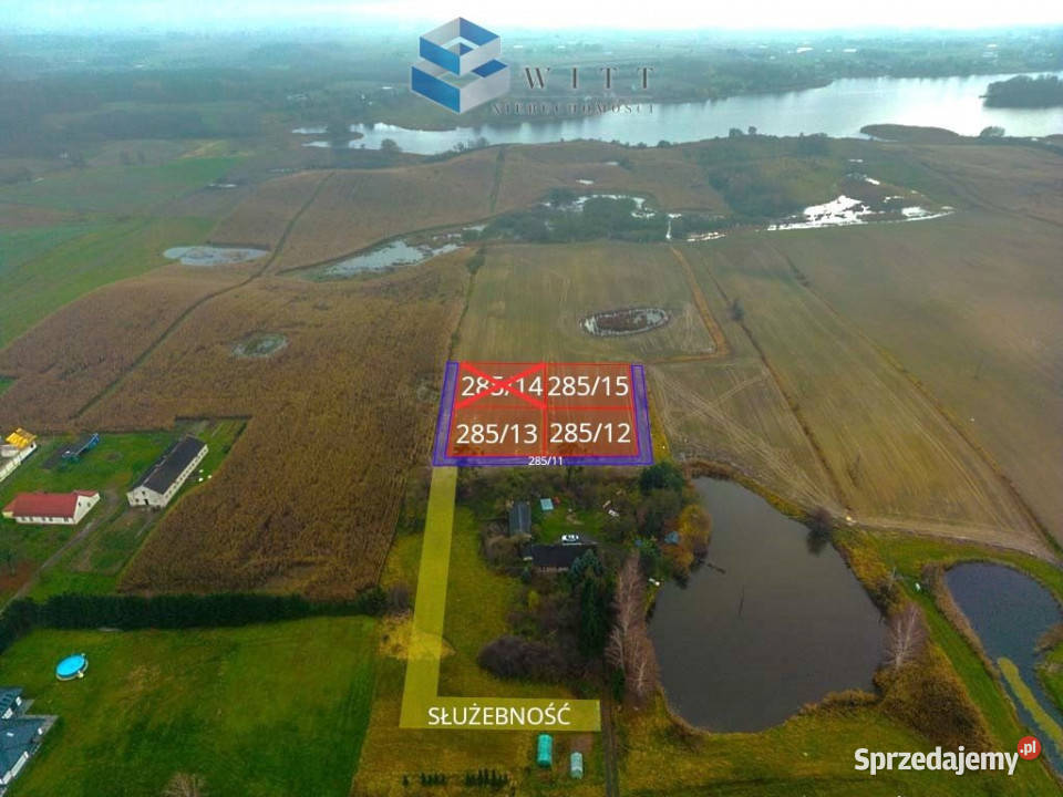 Grunt 1200m2 Nowa Wieś Koralowa warmińsko-mazurskie sprzedam