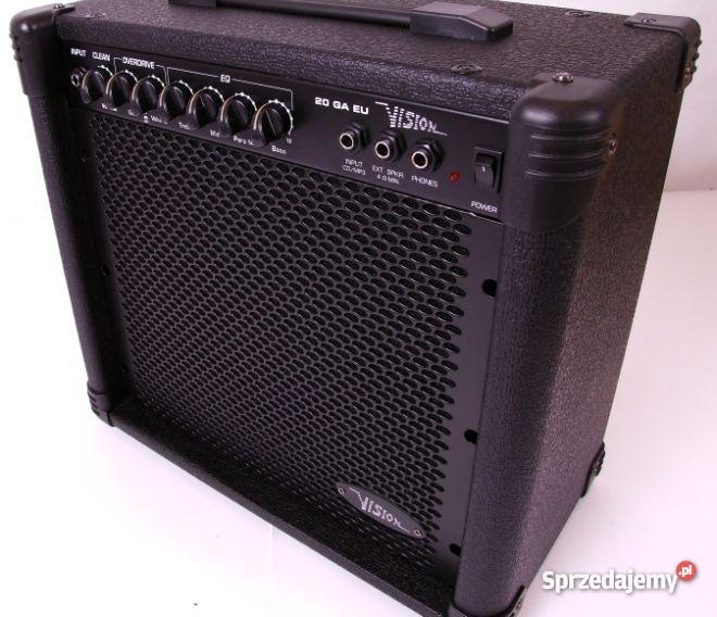 FIRMOWY WZMACNIACZ 30W Z OVERDRIVE Wzmacniacze i pokrewne Piotrków Trybunalski sprzedam