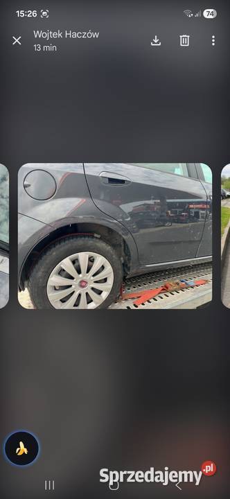 Drzwiklapaczęści Fiat Grande Punto podkarpackie Krosno