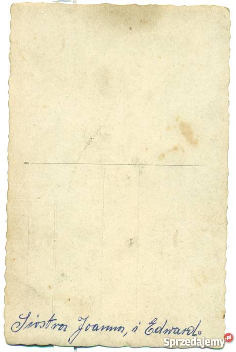 Stare zdjęcie pianino herb dziecko nauka opis Ostrów Wielkopolski