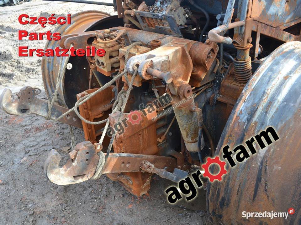 Claas Ares 836 części skrzynia biegów silnik oś Byków