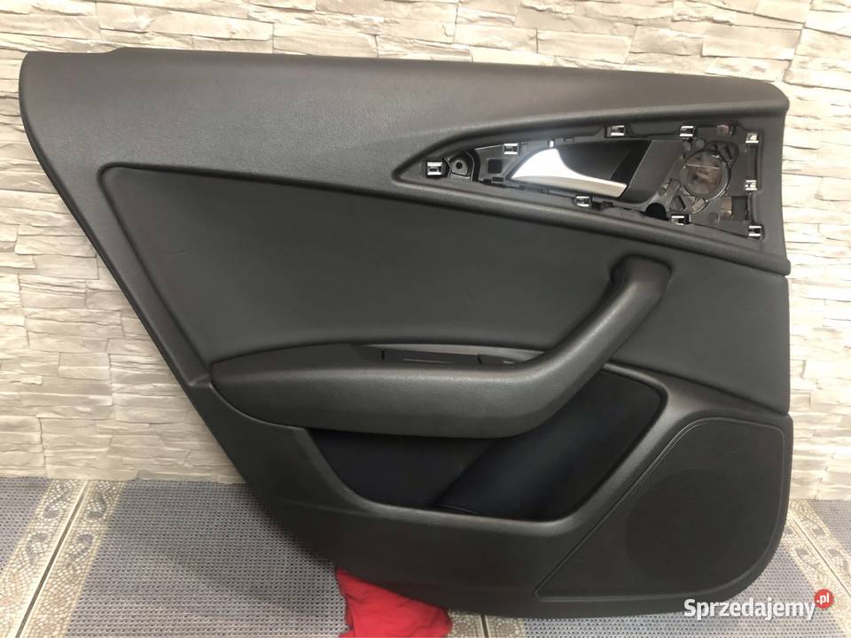 Audi A6 C7 boczek skóra tapicerka drzwi L P tył