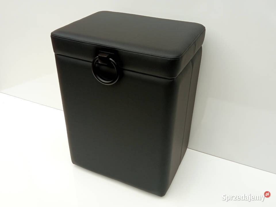 Kufer Kosz na pranie Bieliźniak czarny czarny Poznań sprzedam