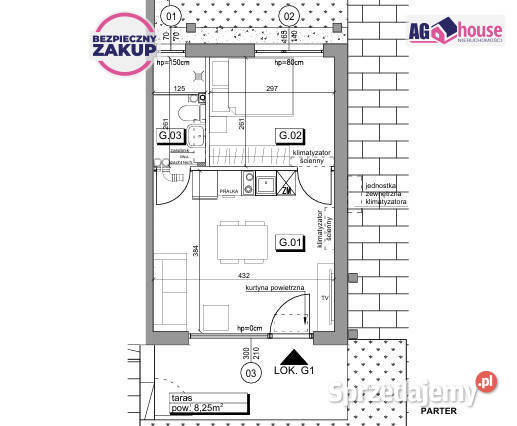 sprzedaży mieszkania Karwia 2757m2 2pokojowe