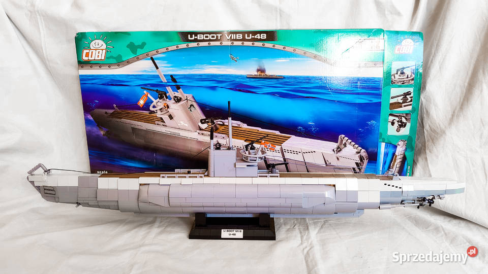 Okręt podwodny UBoot VII B U48 Cobi 4805 Zestaw sprzedam