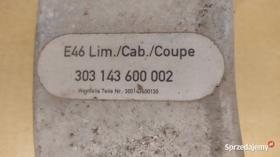 Hak Westfalia BMW Przeworsk