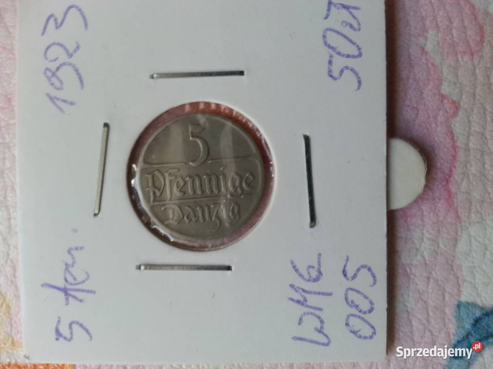 1198 Moneta Wolne masto Gdańsk Antyki, Sztuka, Kolekcje Szczecin