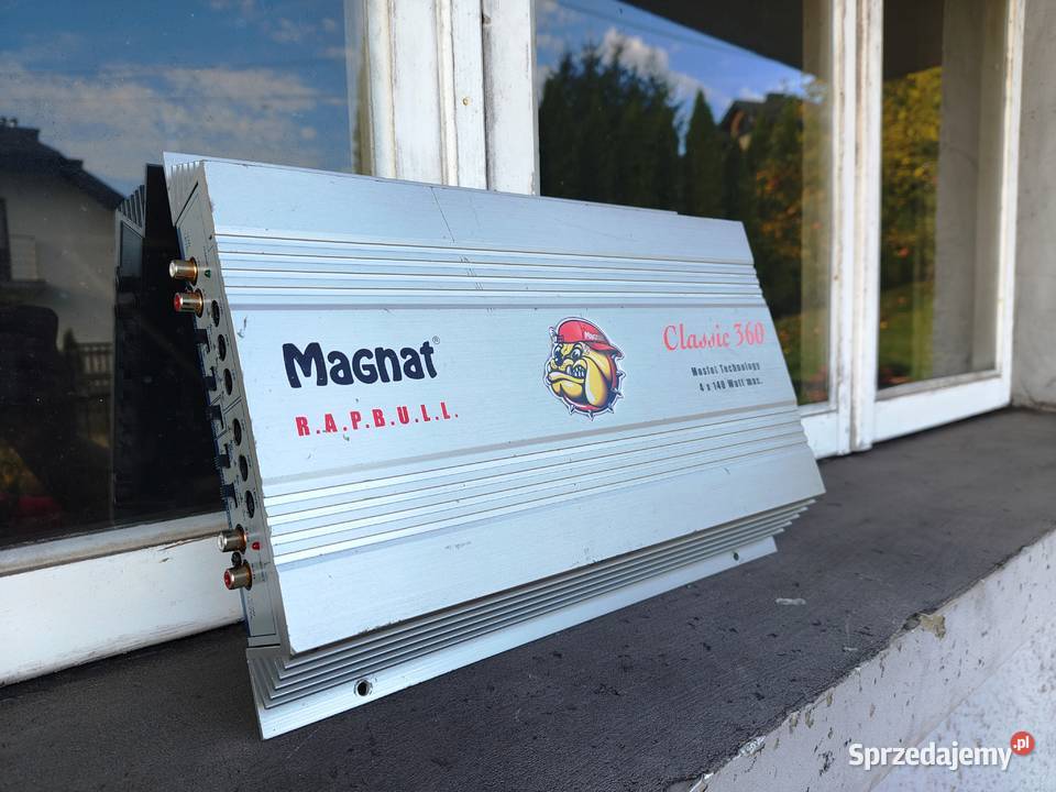 Wzmacniacz samochodowy 4 kanałowy Magnat Classic Niegowonice