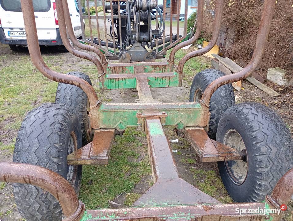 Przyczepa leśna Farma 6 tonowa Lubaczów