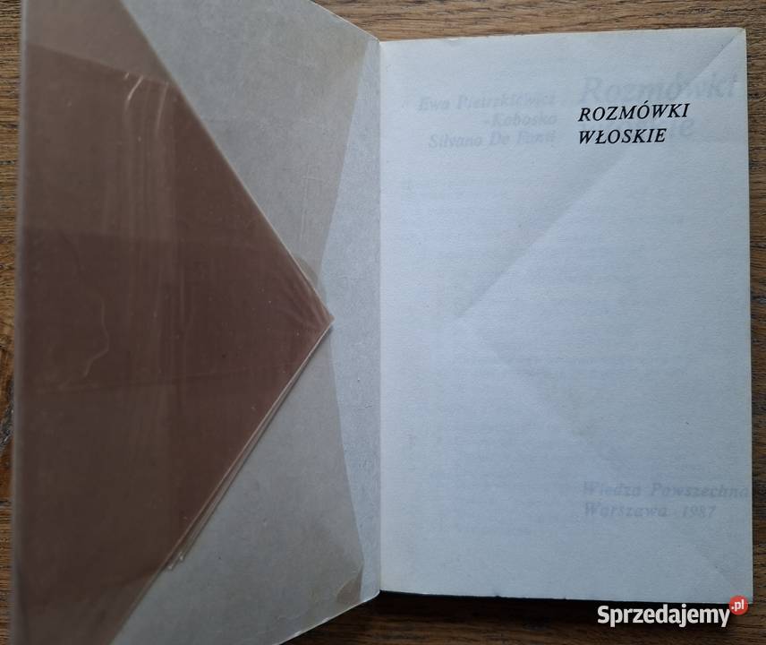 Rozmówki włoskieE Pietrzykiewicz Kobosko S De Kraków