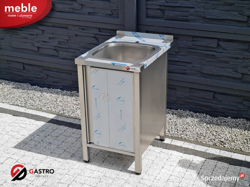 Stół roboczy gastronomiczny przyścienny z półką wielkopolskie sprzedam