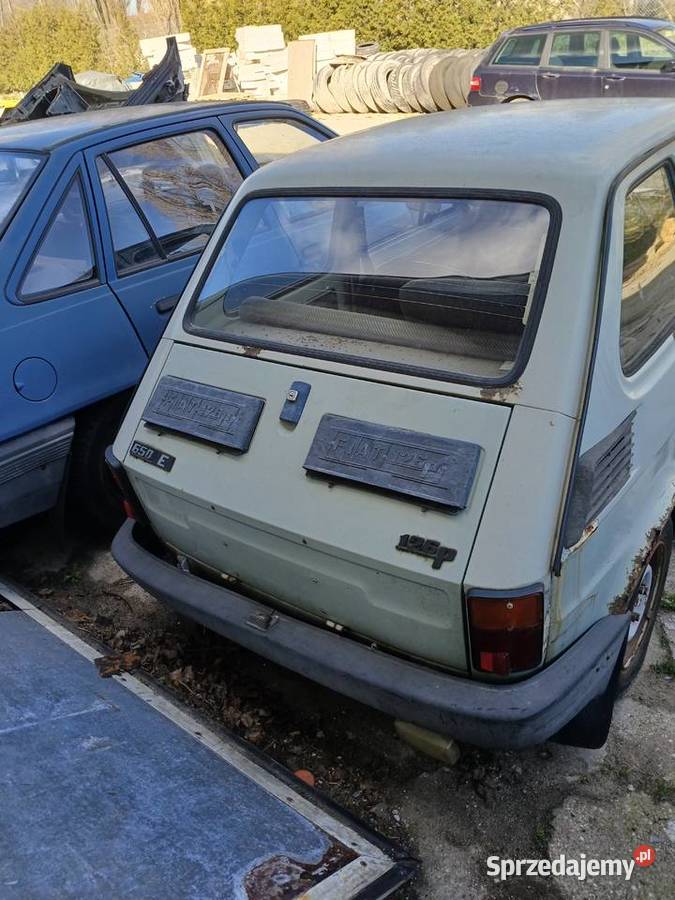 Sprzedam fiata126p warmińsko-mazurskie Nowe Miasto Lubawskie sprzedam