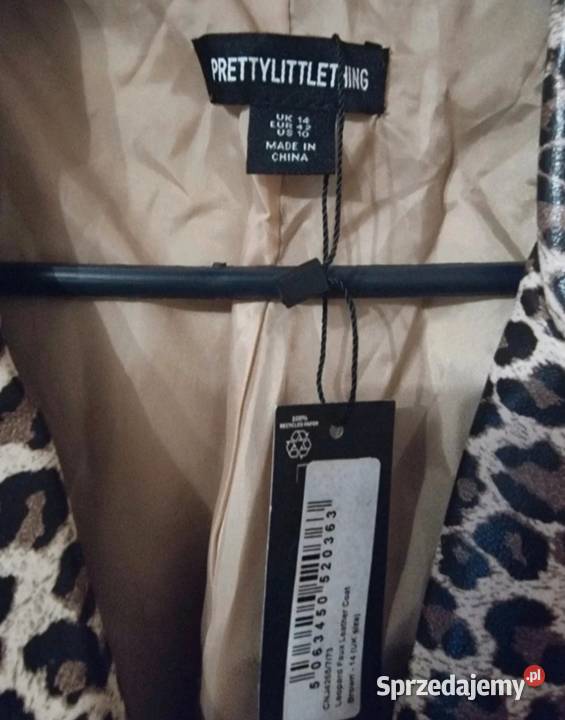 Płaszcz że skóry ekologicznej marki Kobyłka sprzedam