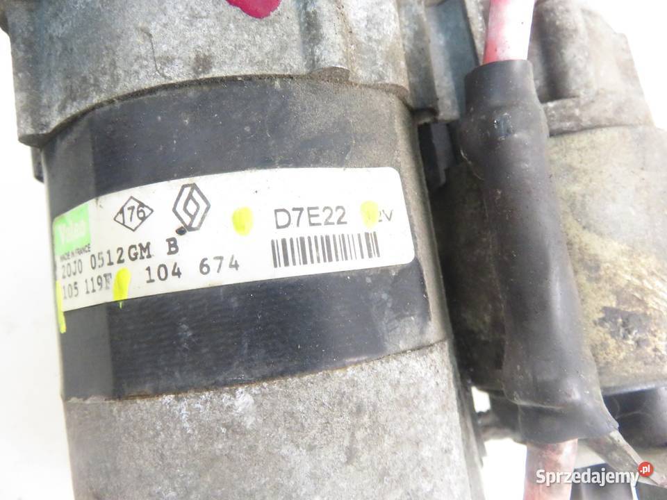 ROZRUSZNIK RENAULT MEGANE I 14 16V 95 K4J 750 osobowe