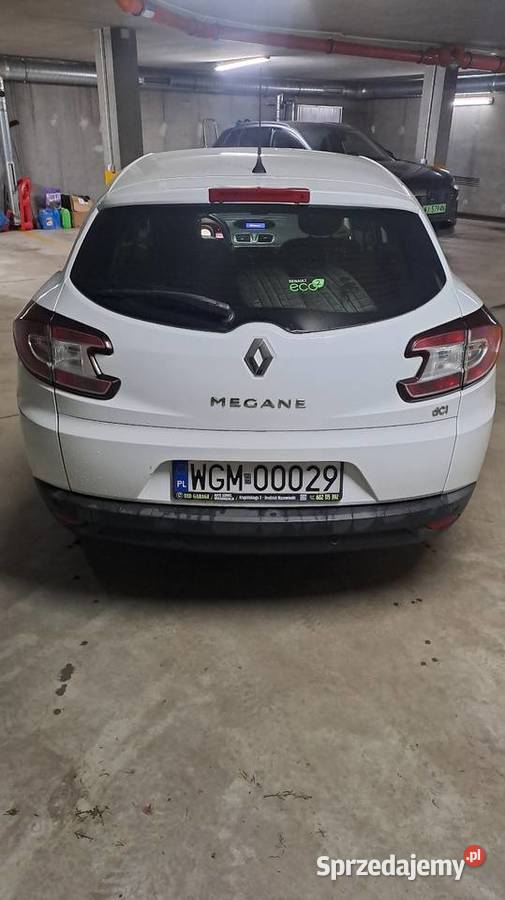 Renault Megane III 15 Dci 90 197000 Salon Rok produkcji 2012 mazowieckie
